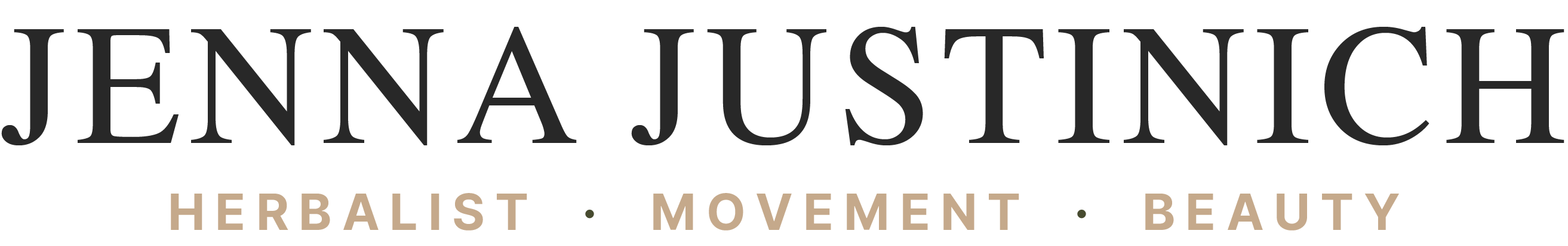 Jenna Justinich — Herbalist · Movement · Beauty